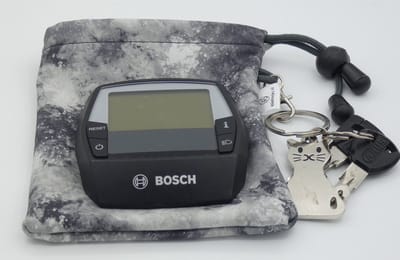 Bosch ebike display L hoesje displayhoesje intuvia -space grijs - softshell dlx