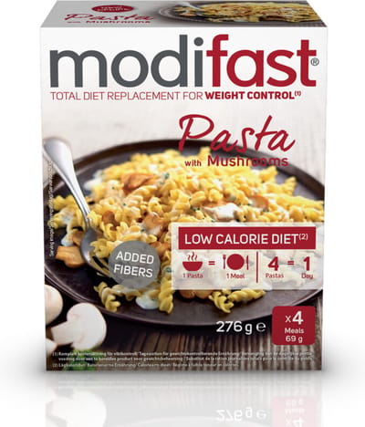 Modifast Weight Control Pasta Mushrooms - 3 x 4 x 62 gr - Voordeelverpakking