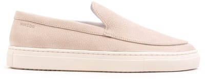 Omnio malton loafers heren beige nubuck