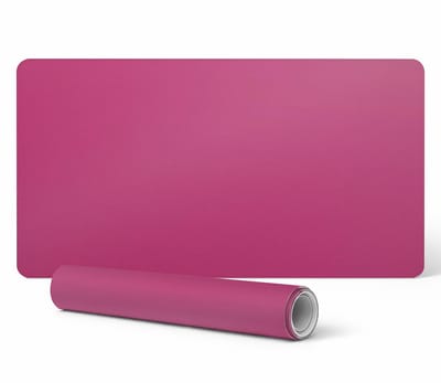 Antislip bureauonderlegger met patroon, roze, 90x45 cm