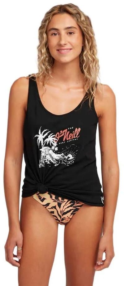 O´neill Graphic Mouwloos T-shirt Zwart XS Vrouw