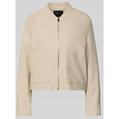 Regular fit blouson met viscose