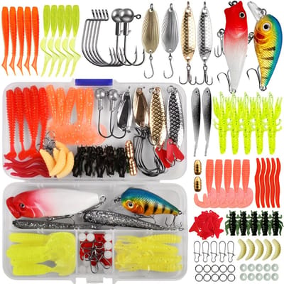 Livano Visspullen - Viskoffer - Tacklebox - Kunstaas - Vis Accessoires - Hengelsport - Spullen - Roofvis - Karper - Snoek - 88 delig