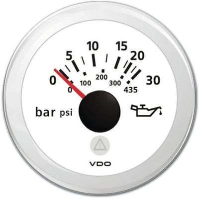 VDO VLW Motoroliedruk 0-30bar RW 52mm