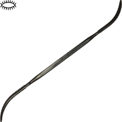 Corradi - Staartrasp voor hout - Lengte 190 mm - Ovaal