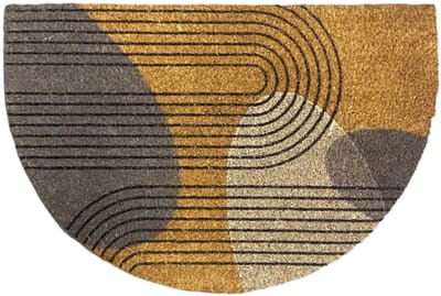 MD Entree - Deurmat - Kokosmat - Finesse -Rainbow Grey - 40 x 60 cm