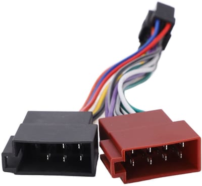 Dailygoody - Kabelboom voor Alpine Radio - 16 Pin Connector - Hittebestendig Design - Plug-in Harnas - Auto Stereo Adapter - Geschikt voor Voertuigen ..