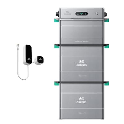 Zendure SolarFlow 1600 AC+ - SolarFlow 1600 AC+ & Slimme Meter P1 / 2*AB2000X (3.84 kWh)