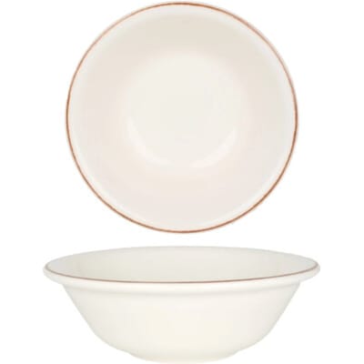 Bonna Kommetje - Retro - Porselein - 16 cm (400cc) - set van 6
