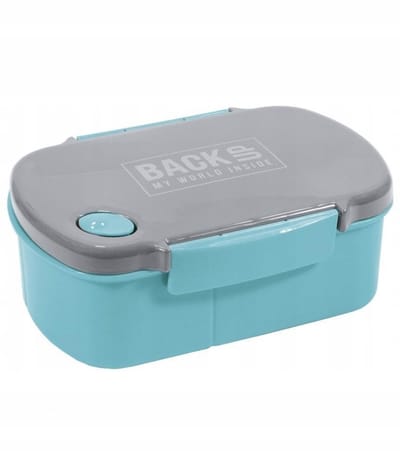 Back Up Lunchbox 5 B38 - Blauw/Groen, 500ml