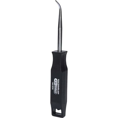 Glazen haak met korte schacht, 200 mm KS Tools 140.2234
