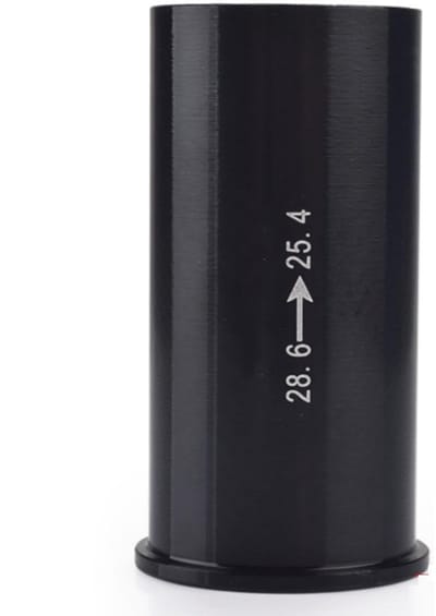 Allecto - Fiets Zadelpen Reducer Sleeve 60mm - Aluminium Adapter - Lichtgewicht en duurzaam - Perfecte pasvorm - Verbeter de rijervaring - Geschikt..
