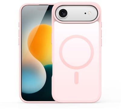 Dux Ducis Hoesje - Geschikt voor iPhone Air Hoesje - Dux Ducis Yind Series - Back Cover Mat Transparant - MagSafe Compatible - Roze