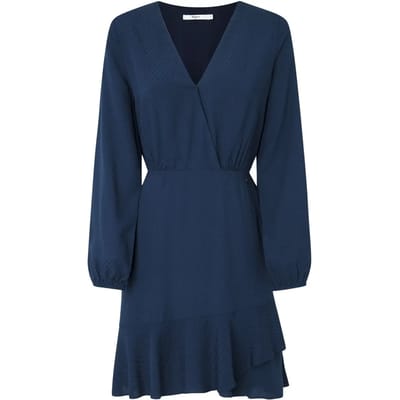 Pepe Jeans Kendall Korte Jurk Met Lange Mouwen Blauw S Vrouw