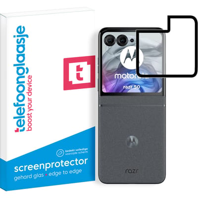 Motorola RAZR 50 screenprotector Edge to Edge
