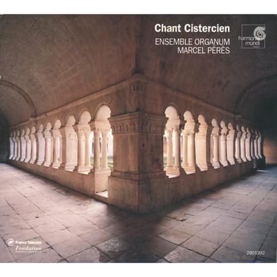 CD ENSEMBLE ORGANUM, MARCEL PÉRÈS - Cisterciënzer Gezang HMX2901392 Harmonia Mundi 1999 Frankrijk Klassiek Gebruikt brown