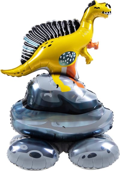 Folat - Staande Folieballon Dino (80 x 57 cm)