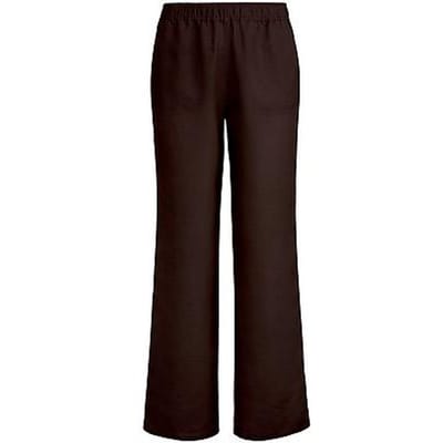 Comfortbroek pasvorm Cornelia 100% linnen Van Peter Hahn bruin