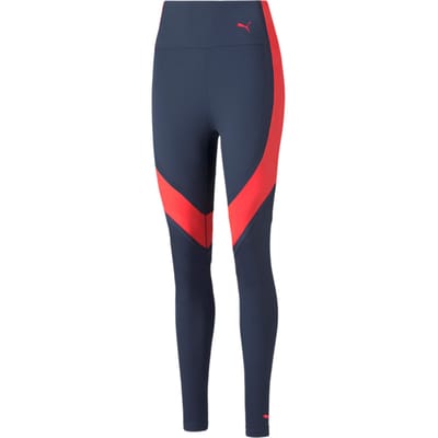 Puma Eversculpt High Waist Full Tight Dames-Blauw,Koraal