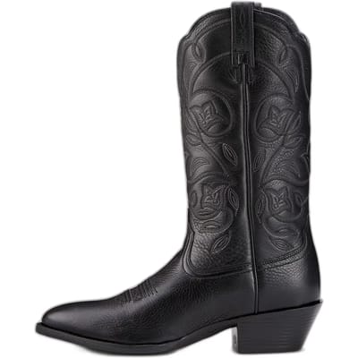 Ariat HERITAGE WESTERN R TOE westernlaars zwart - 37.5 (4.5 UK)