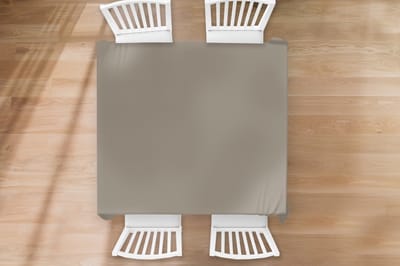 Tafelkleed - Tafellaken - 150x150 cm - Interieur - Kleuren - Beige - Binnen en Buiten