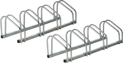ProPlus Fietsenrek / standaard voor 8 fietsen - 2x - 41 x 32 x 26 cm - fietsen stalling