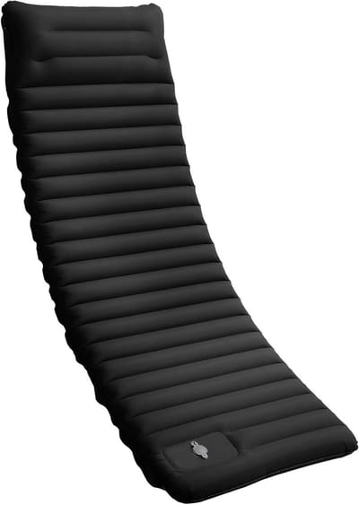 Luchtmatras Kamperen - Slaapmat Zelfopblazend - Outdoor Slapen - Splitsbaar Ontwerp - One Size - Zwart