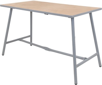 TRUTZHOLM - werkbank - opklapbare - van staal en multiplex - 114 x 60 x 84 cm - draagvermogen 150 kg