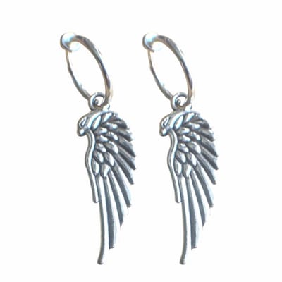 Klem oorbellen-Vleugel- geen gaatje- Charme Bijoux
