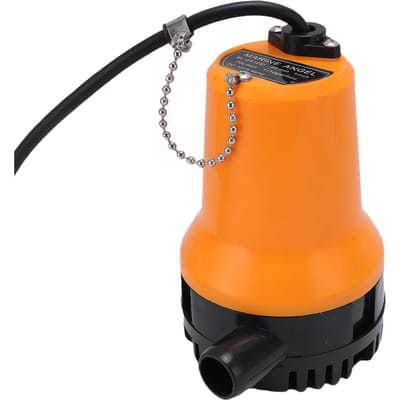 Dompelpomp Gelijkstroom 45W 1110GPH Draagbare Wateroverdracht Pomp voor Zwembad Leegpompen Kelder Boot