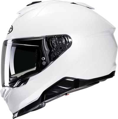 Hjc I71 White Pearl White Full Face Helmets S - Maat S - Helm