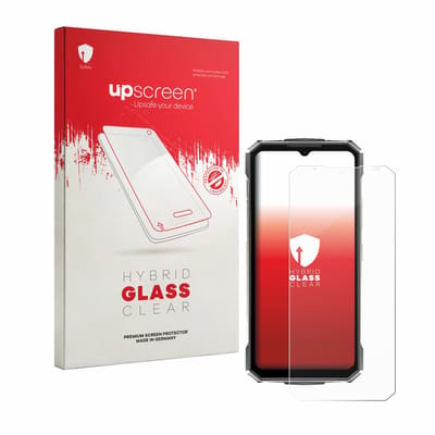 upscreen - Screenprotector voor Doogee Fire 7 Ultra - Folie Beschermfolie Beschermglas transparant