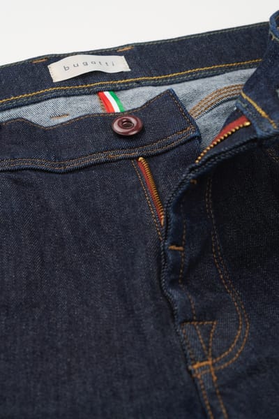 Bugatti Herren Jeans met subtiele wassing