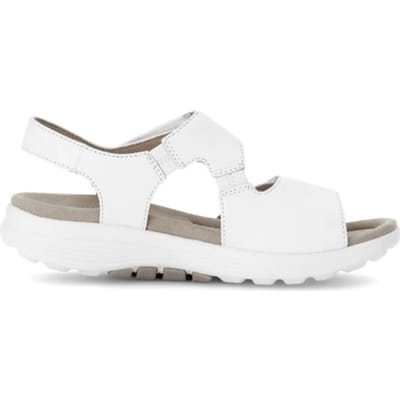 Gabor rollingsoft sensitive 66.815.50 - dames rollende wandelsandaal - Wit - maat 38.5 (EU) 5.5 (UK)