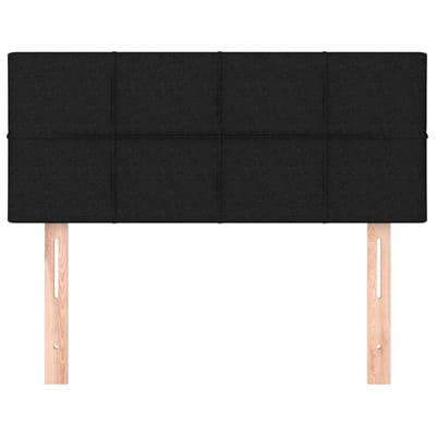 vidaXL - Hoofdbord - 100x5x78/88 - cm - stof - zwart