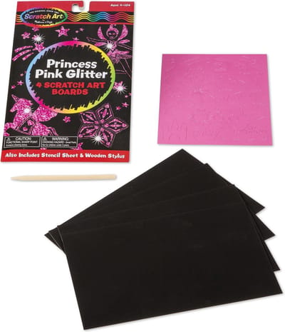 Melissa & Doug - Stratch Art - Princess Pink Gli