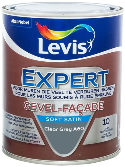 Levis - Expert Gevel Mix - Clear Grey A60 - Mengverf - 1 L
