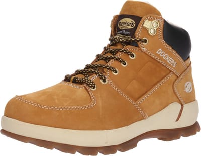 Dockers by Gerli - Heren Winter Laarzen Schoenen Gevoerd Bruin 39OR103-302910 - Maat EU 42 UK 8