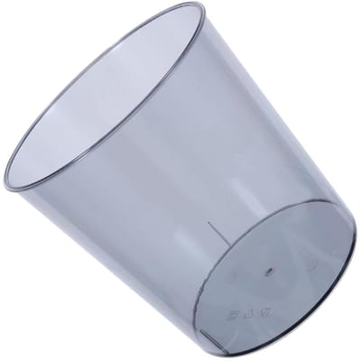 Prullenbak Klein - Afvalbak Bureau - Ruimte Opruimen - Kindveilige Randen - 20 cm Hoog - Lichtgrijs