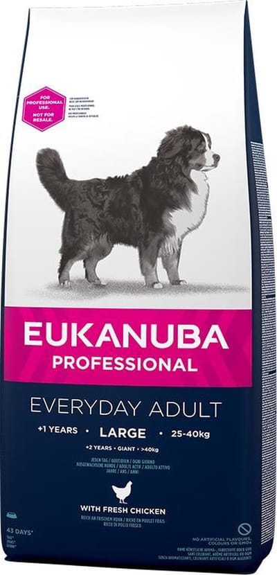 Eukanuba Dog Breeder Adult Large Chicken Every Day. Zak 16,5 kilo