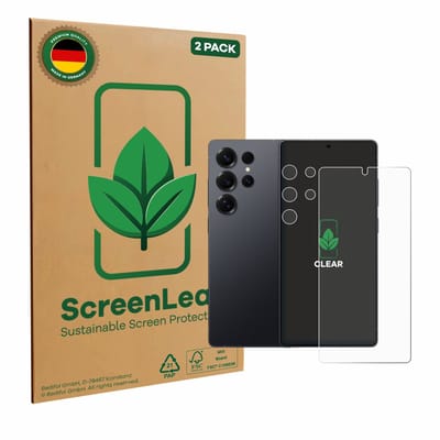 2 Stuks Screenprotector voor Samsung Galaxy S25 Ultra (Voor+Camera) - Hoogwaardige Beschermfolie transparant
