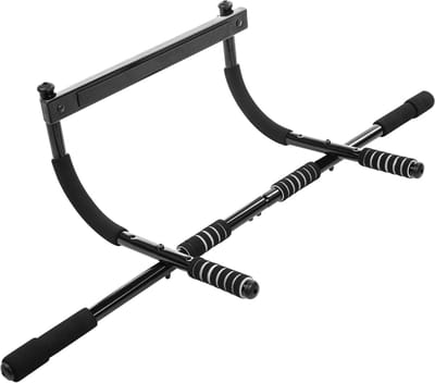 Aura® Pull Up Bar - Wasstrips - Pull Up Station - Zwart/Grijs - 47cm x 22cm x 8 cm; 1.68 kg