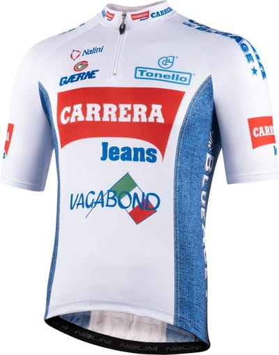 Nalini retro wielershirt korte mouwen Heren Carrera Vagabond -2XL