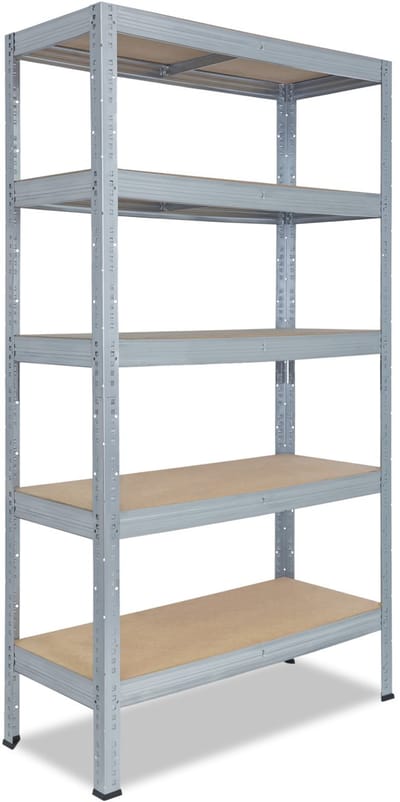 Shelfplaza PRO metalen stellingkast - 200x75x60 cm - verzinkt - 5 planken