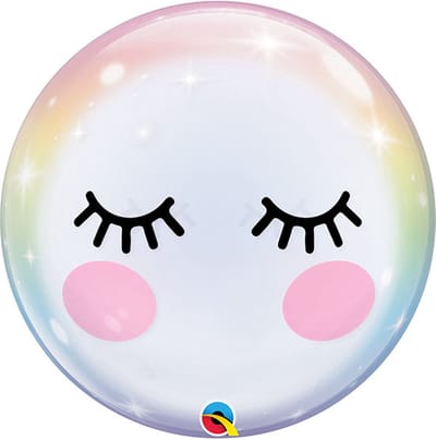 Bubble Unicorn Pastel 56 cm