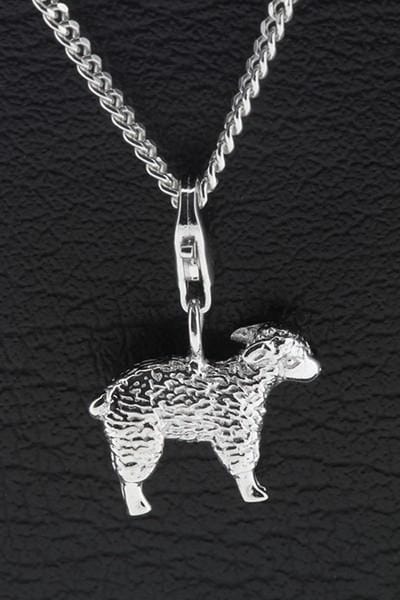 Zilveren Schaap hanger én bedel