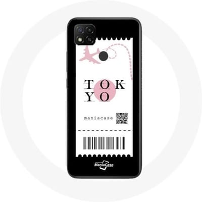 Xiaomi Redmi 9C hoesje Tokyo vliegticket