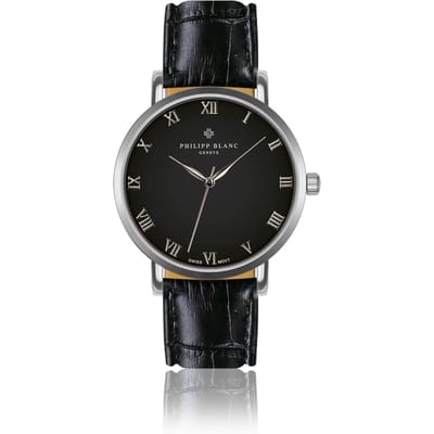 Krokodillenleren horloge Philipp Blanc Bern