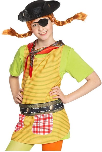METAMORPH GmbH Pippi Langkous - Piratenmeisjes kostuum set