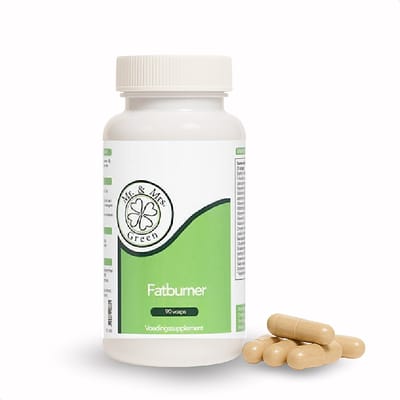 Mr and Mrs Green - Fatburner Supplement - Groene Thee & Chroom - Ondersteunt Vetverbranding & Stofwisseling - 90 Capsules